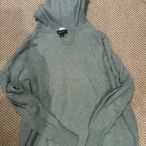 Green Hoodie Sweater size M